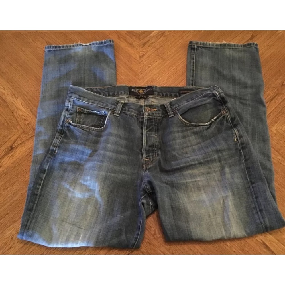 Lucky Brand Mens Jeans 34x30 Medium Wash